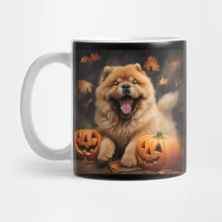 Halloween Chow Chow Mug